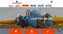Desktop Screenshot of lonestarmodels.com